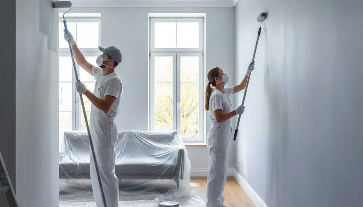 Interior house painting in Des Moines, IA by Des Moines Paint Pros